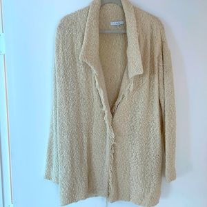 IRO Frayed Cotton-blend Bouclé Jacket